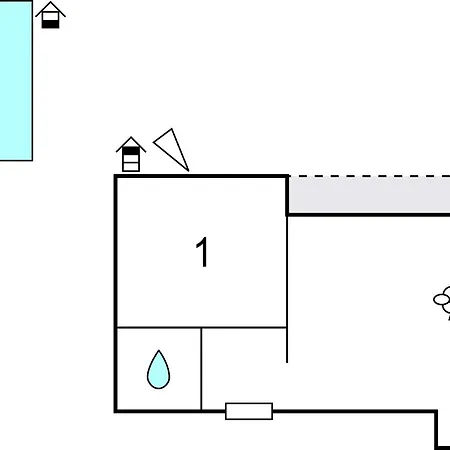 1 Bedroom In アパート